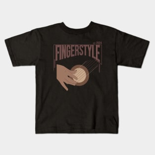 Fingerstyle // Est 2024 Kids T-Shirt